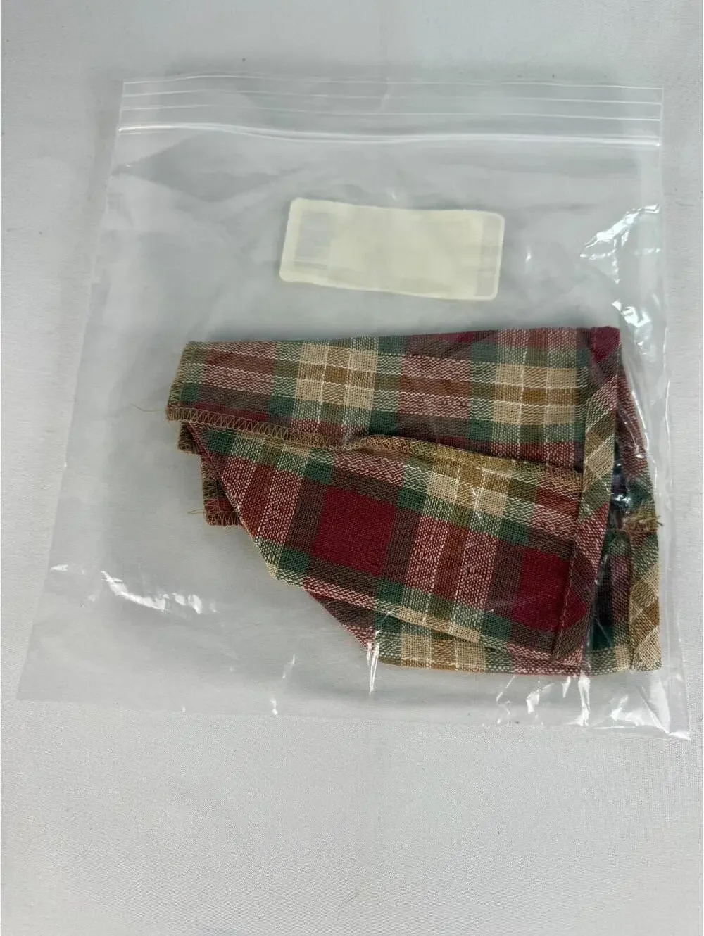 Longaberger Teaspoon Basket Orchard Park Plaid Liner #2149181 New